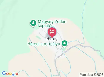 Héregi Sport Szállás Héreg a térképen