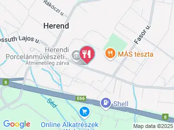 Apicius Étterem & Kávéház Herend a térképen