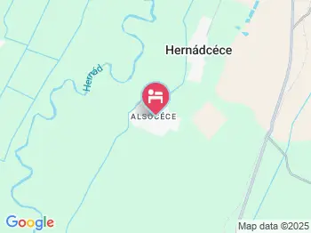 Aba Vendégház Hernádcéce a térképen