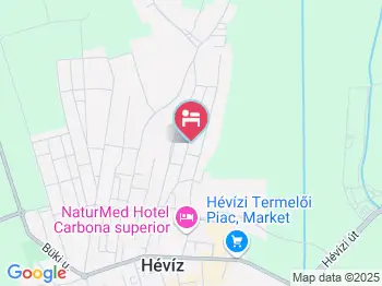 Andrea Apartman Hévíz a térképen