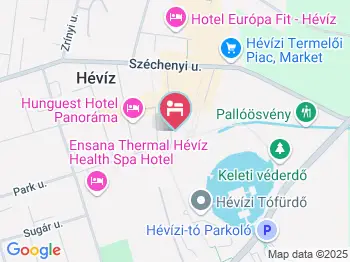 Apart Hotel Hévíz a térképen