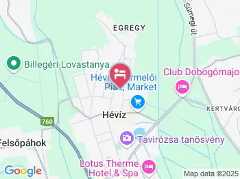 Apartman Yowan Ház Hévíz a térképen