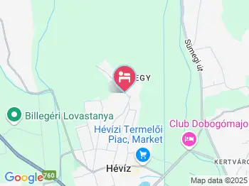 5. Évszak Apartmanház Hévíz a térképen