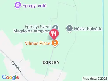 Árpád Borozó Hévíz a térképen