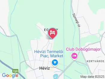 Betti Apartman Hévíz a térképen