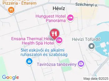 Borostyán Söröző Hévíz a térképen