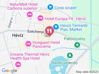 Caffee Rigoletto Hévíz a térképen
