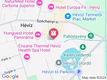 Deák Ferenc szobra Hévíz a térképen