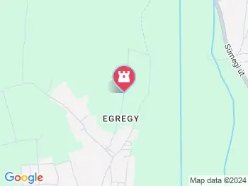 Egregyi borospincék Hévíz a térképen