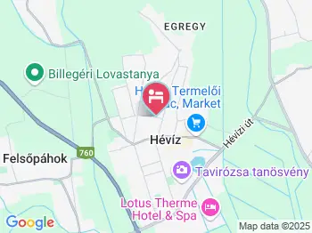 Fortuna Villa I Hévíz a térképen