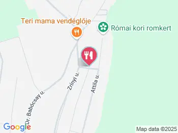 Gizi Néni Csárdája Hévíz a térképen