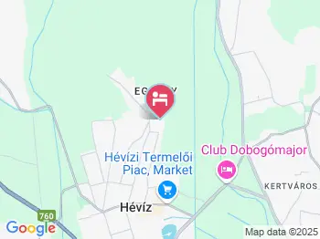 Harmónia Apartman Hévíz a térképen