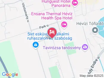 Hévíz Apartman Hévíz a térképen