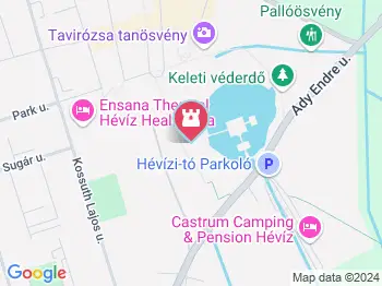 Hévízi szoborpark Hévíz a térképen