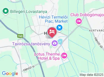 Park Hotel Hévíz Hévíz a térképen