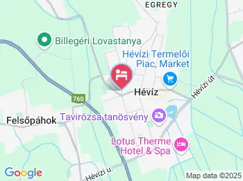 Joker Villa Apartmanház Hévíz a térképen