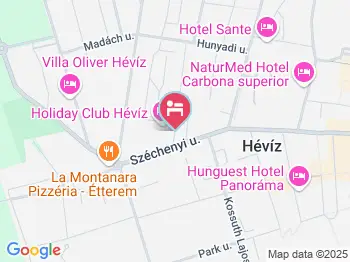 Judit Vendégház Hévíz a térképen