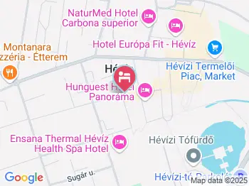 Kalma Villa Hévíz a térképen