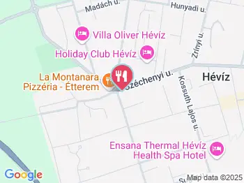 Korona Étterem Hévíz a térképen