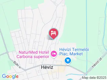 Lagúna Apartmanház Hévíz a térképen