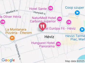 Nagyi Vintage Kuckója Hévíz a térképen