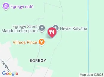 Öreg Harang Borozó Hévíz a térképen