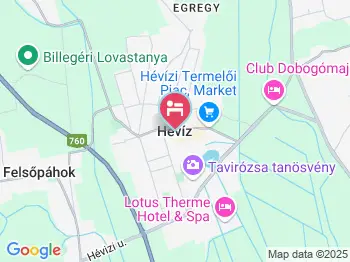 Park Hotel Hévíz Hévíz a térképen