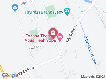 Református és Evangélikus templom Hévíz a térképen