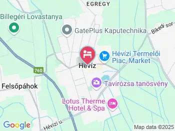 Stay in Hévíz Apartman Hévíz a térképen