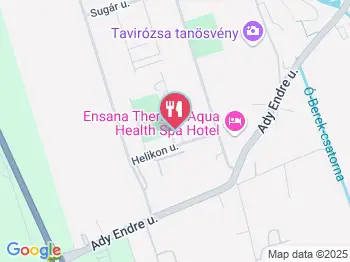 Tavirózsa Étterem & Vadászpince Hévíz a térképen