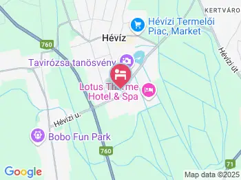 Hotel FIT Hévíz Hévíz a térképen