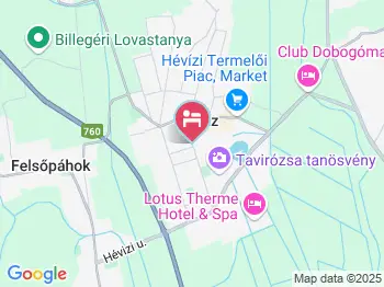 Danubius Health Spa Resort Hévíz Hévíz a térképen