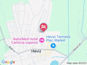 Timpa Apartman Hévíz a térképen