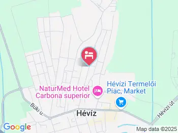 Júlia Villa Hévíz a térképen