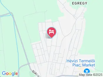 Villa Lira Hévíz a térképen