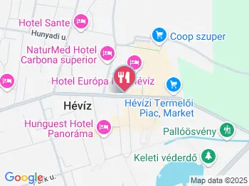 Vinotéka & Winebar Hévíz a térképen