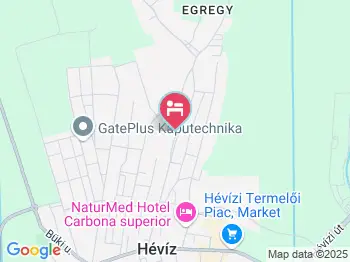 Zöld Oázis Apartmanház Hévíz a térképen