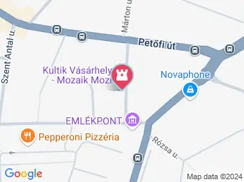 Belvárosi Fazekasház Hódmezővásárhely a térképen