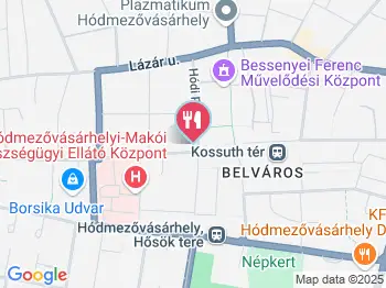 Fekete Sas Kávéház Hódmezővásárhely a térképen