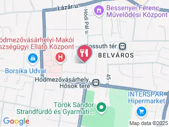 Hordó Pizzéria & Pub Hódmezővásárhely a térképen