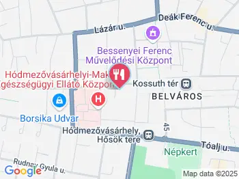 Kispiac Étterem Hódmezővásárhely a térképen