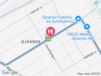 Kristály Presszó Hódmezővásárhely a térképen