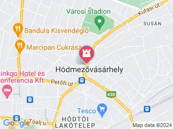 Magyar Tragédia 1944. kiállítóhely Hódmezővásárhely a térképen