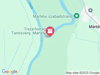 Mártélyi tanösvény Hódmezővásárhely a térképen