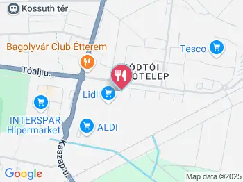 Piros Presszó Hódmezővásárhely a térképen