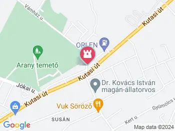 Román megszállás áldozatainak emlékműve Hódmezővásárhely a térképen