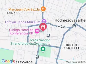 Sarokház Café Hódmezővásárhely a térképen