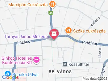 Tornyai János Múzeum és Közművelődési Központ Hódmezővásárhely a térképen