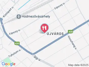 Zsuzsi Fagyizó Hódmezővásárhely a térképen