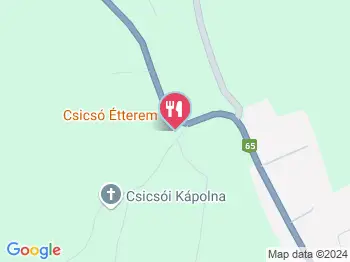 Csicsó Étterem Hőgyész a térképen